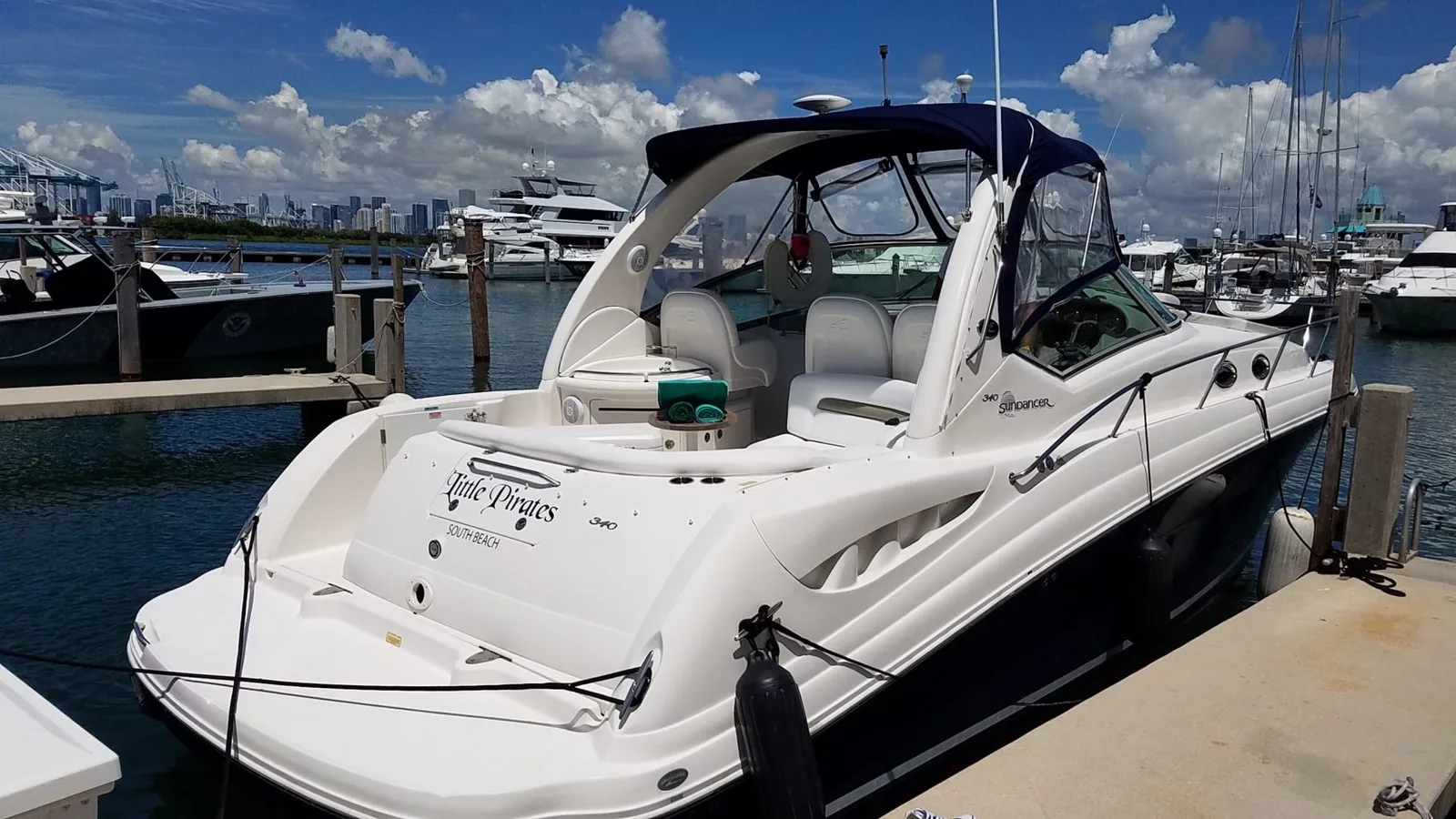 34′ Sea Ray — фотография из коллекции Pugachev Services