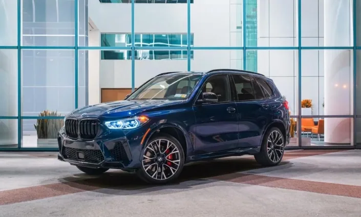 BMW X5 M Dark blue — Miami car rental