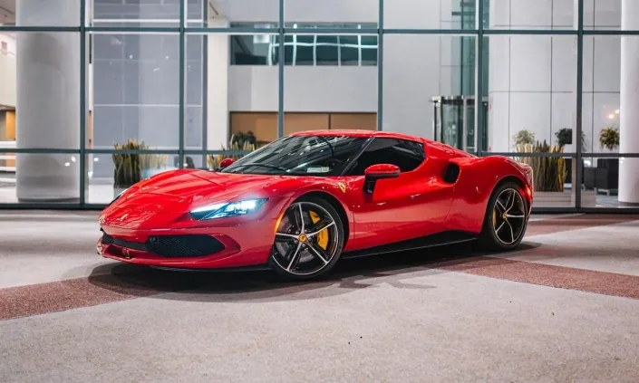 Ferrari 296 GTB Red — Miami car rental