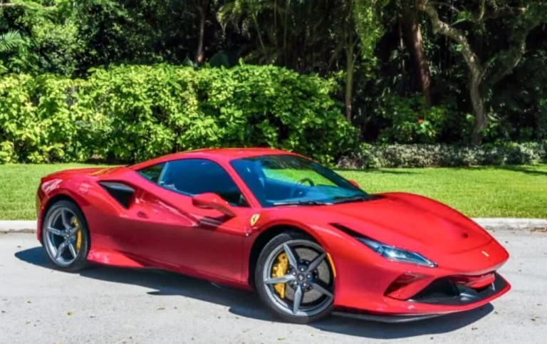 Ferrari F8 Tributo Red — Miami car rental