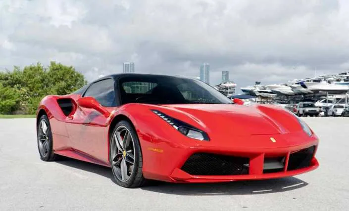 Ferrari GTB Red — Miami car rental