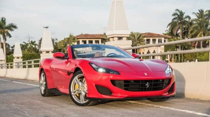 Ferrari Portofino Spyder Red — Miami car rental
