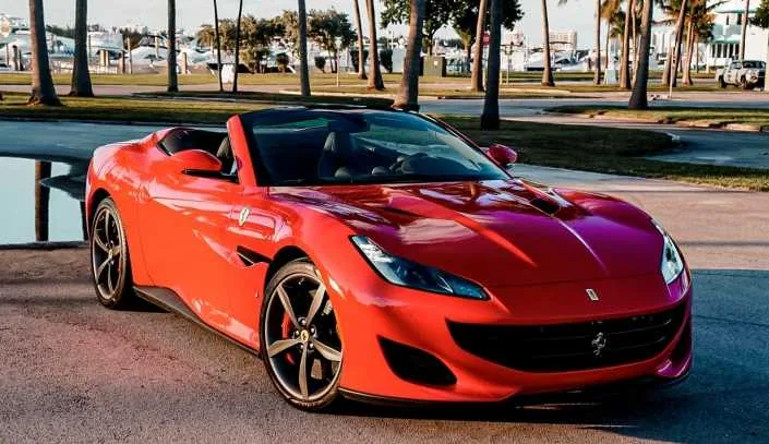 Ferrari Portofino Spyder Red — Miami car rental