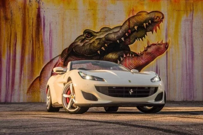 Ferrari Portofino Spyder White — Miami car rental