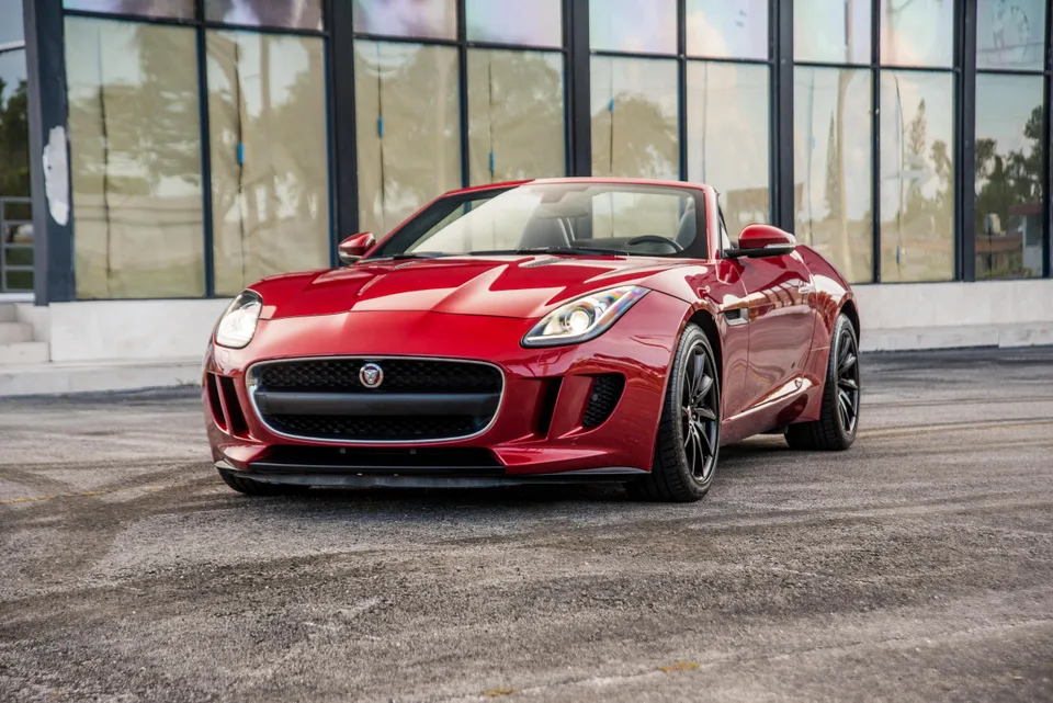 Jaguar F-Type from the existing car collection