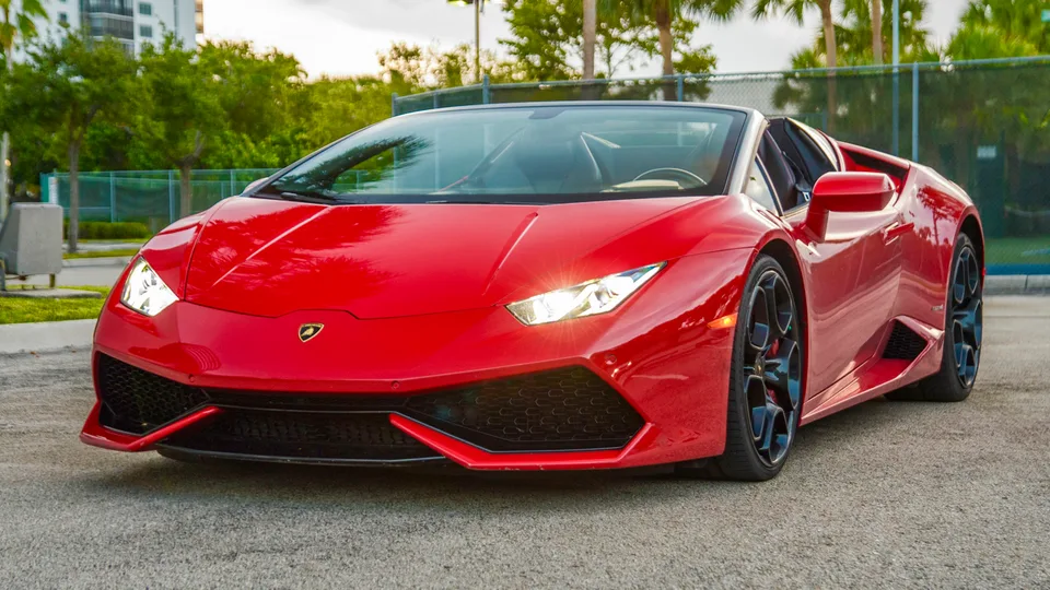 Lamborghini Huracán from the Pugachev Services catalogue