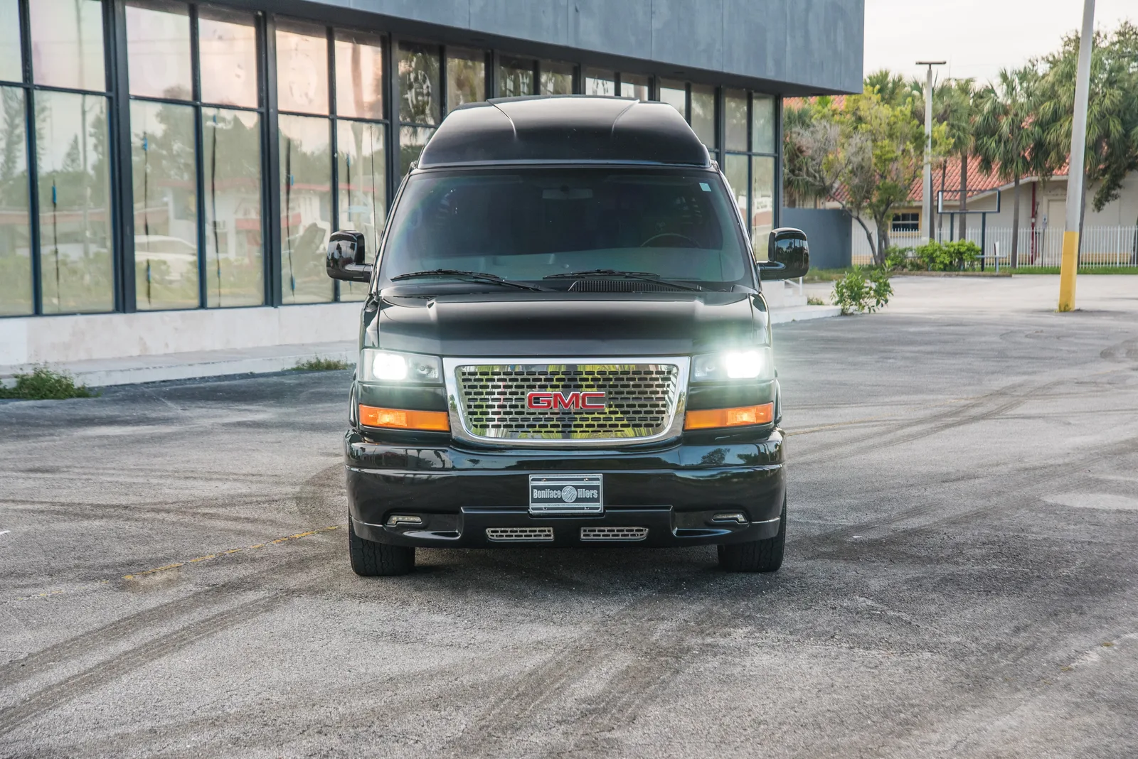Passenger van from the existing vehicle catalogue, illustrating group transport planning