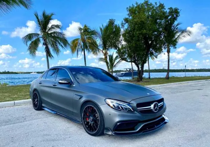 Mercedes Benz C63S AMG Sedan — Miami car rental