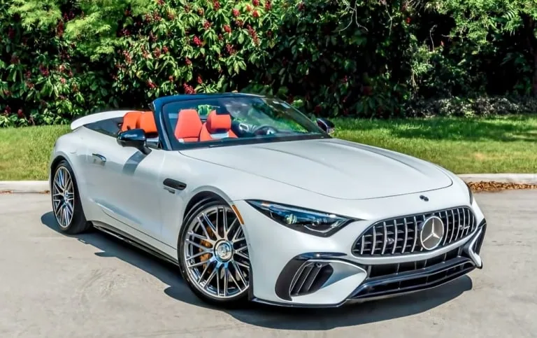 Mercedes-Benz SL White — Miami car rental