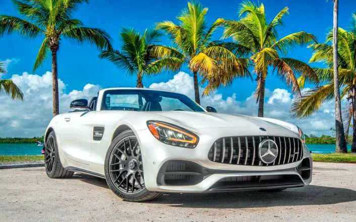 Mercedes GT Roadster AMG — Miami car rental