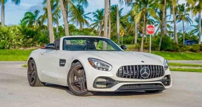 Mercedes GT Roadster — Miami car rental