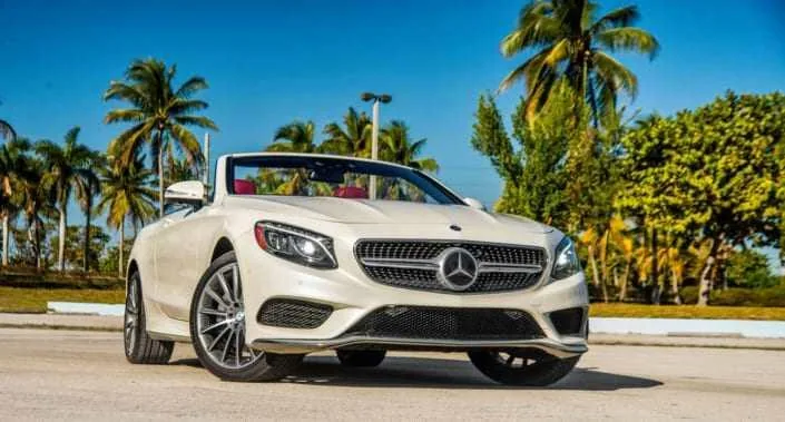 Mercedes S Cabriolet — Miami car rental