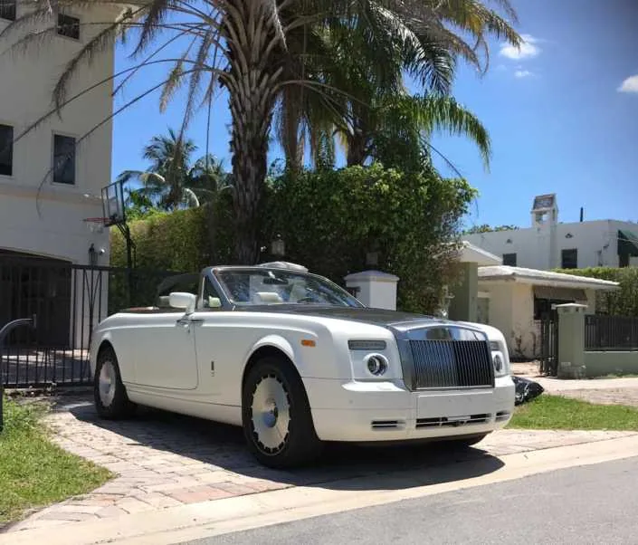 Rolls Royce Phantom Drophead — Miami car rental