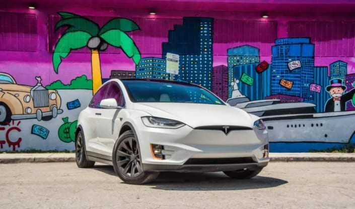 Tesla model X — Miami car rental